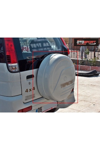 Daihatsu Terios Stepne Kapağı Fiberglass Boyasız