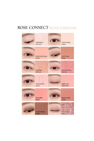 Clio Pro Eye Palette Air 02 Rose Connect