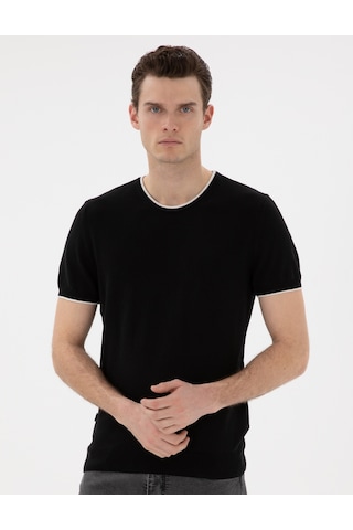 Pierre Cardin Erkek Siyah Kazak /triko 50307401-vr046 Siyah