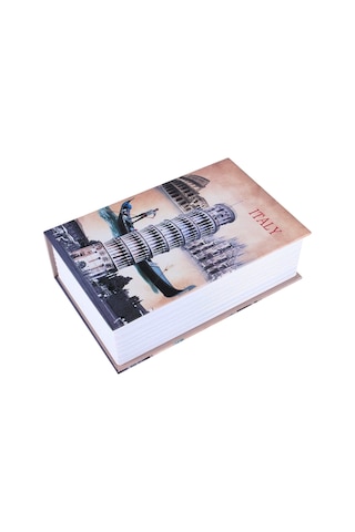 Mühlen Secret Italy 180 Orta Boy Kitap Şekli Gizli & Şifreli Kasa