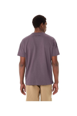 Vaude Redmont Cotton Erkek T-shirt 48794 Purple Ash