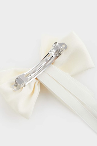 DeFacto Kız Çocuk Bej Kurdele Desenli Çıtçıtlı Toka E9187A8NSBG160