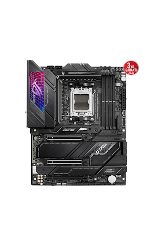 Asus Rog Strix X670e-e Gaming Wifi Soket Am5 6400mhz Oc Ddr5 Dp Hdmı Aura Rgb Atx Anakart