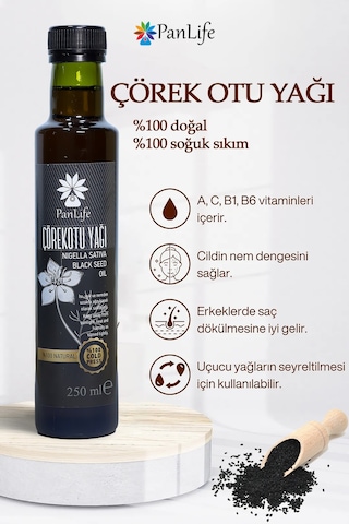 Panlife Çörek Otu Yağı 250 ML