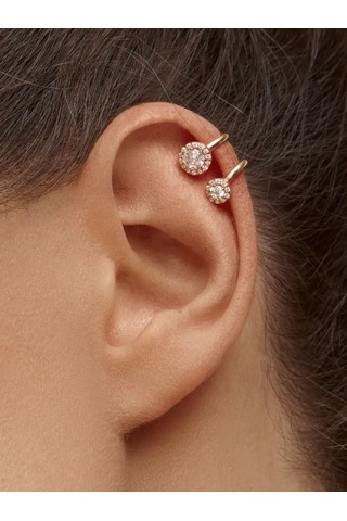 Zoloto Russkih Deliksız 925 Ayar Gümüş Altın Kaplama Bileklik 152287721 Altın