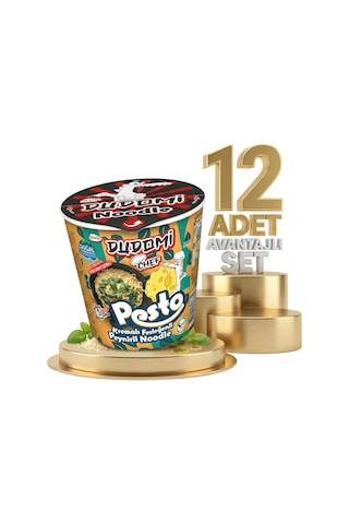 Dudomi Bardak Kremalı Pesto Soslu 12x80 Gr