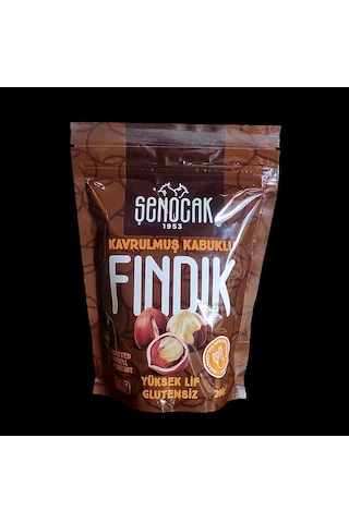 Kavrulmuş Kabuklu Fındık Paket 200gr