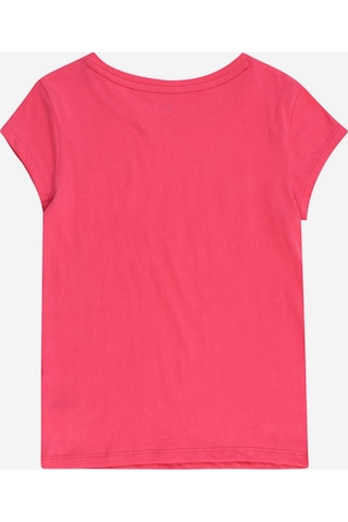 Gap 460525005 V-hs Ss Value Logo Tee Kız Çocuk Tişört Pembe