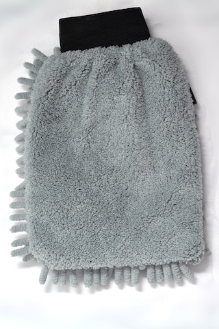 Spark 7050 Mikrofiber Şönil Oto Temizlik Ve Kurulama Eldiveni Gri 1 Adet
