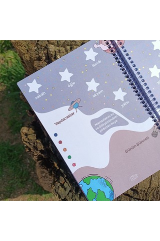 Çocuklar Için Namaz Yolculuğum Defteri Sticker Ve Dua Kartı Hed