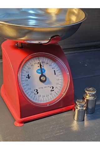 5 Kg Retro Nostalji Mutfak Tartısı Analog Terazi Diğer
