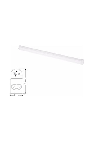 16w Eklenebilir Anahtarlı Bant Armatür Ct-2469 3200k Çok Renkli