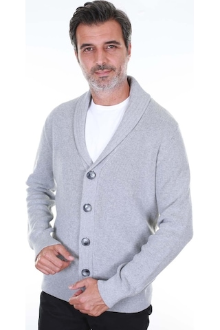 San&Fa Düğmeli Regular Fit Erkek Hırka
