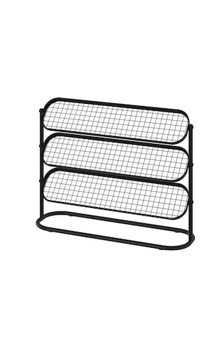 Ikea Älganäs Ayakkabılık, Siyah, 76x24x59 Cm