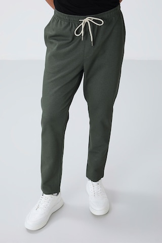 Tommy Life Haki Yüzeyi Dokulu Standart Fit Erkek Eşofman Alt - 82155