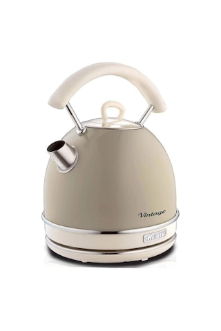 Ariete Vintage Dom Su Isıtıcı Bej 2877/03 - Retro Kettle, 2000 Wa