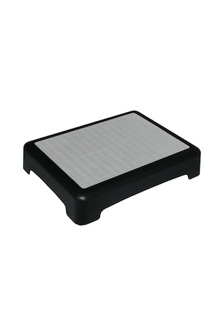 Suntek Yükseltici Basamaklı Tabure Hediye Başucu Siyah-gri