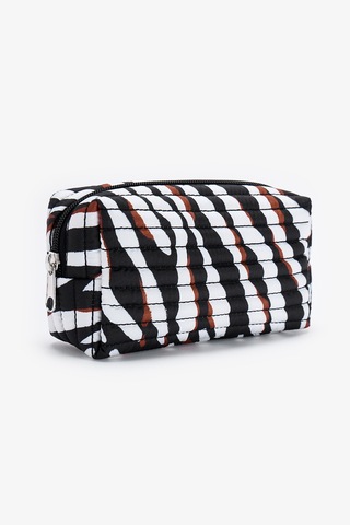 Penti Siyah Zebra Makyaj Çantası