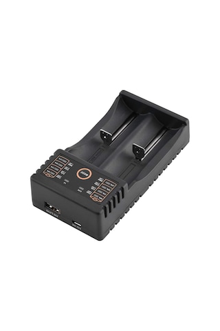 Powermaster 4.2 Volt 500 Mah 5v Usb 1000 Mah Pil Şarj Cihazı Li-on Pil Şarj Aleti 18650 Rcr123 18350 17500 14500