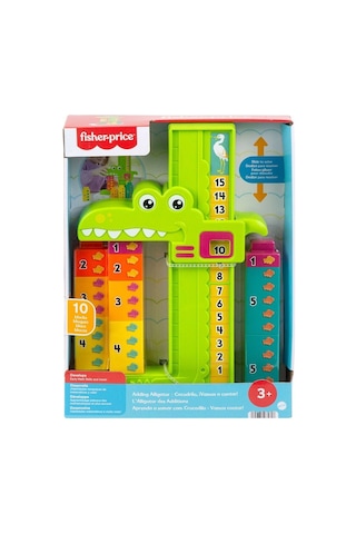 Jct13 Fisher-price Matematikçi Timsah Çok Renkli