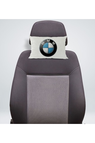 Bk Gift Bmw Tasarımlı Dikdörtgen Araç Koltuk Yastığı-1