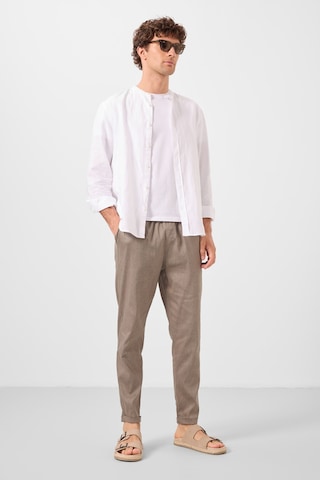 Tommylife Camel Standart Fit Dokuma Hafif Esnek Chino Erkek Pantolon - 82178 Camel