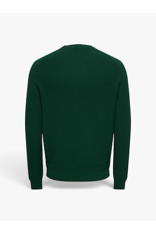 Only & Sons Onstobı Reg Ls Crew Knıt Erkek Yeşil Kazak - 5044336