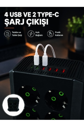 8'li Çoklu Priz Diğer