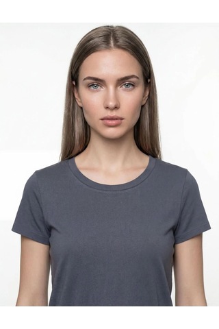 Kadın T-shirt Lf2040480 Gri