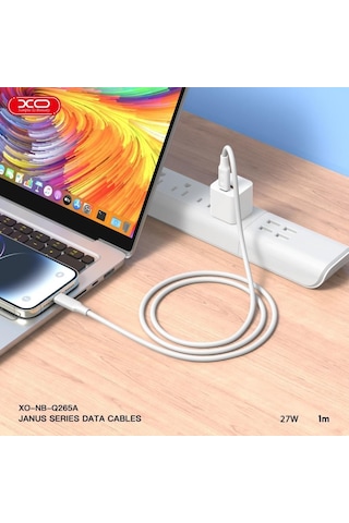 Nb-q265a 27w Type-c To Lightning Hızlı Şarj Ve Data Kablosu 1 Metre