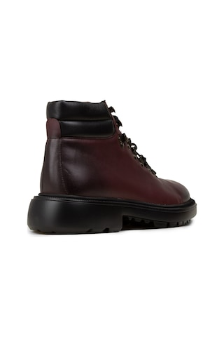 Deery Erkek Bordo Hakiki Deri Bot - 01923mbrde01 Bordo