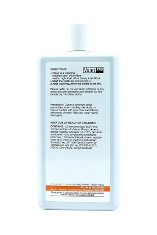 Valet Pro Microfibre Reviver Mikrofiber Bez Yıkama Şampuanı 500ml