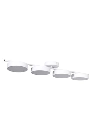 Tual Modern Salon Yatak Odası Giyinme Odası Mutfak Beyaz Işık Ledli Beyaz Renk 4 Lü Led Avize Beyaz4 Beyaz4
