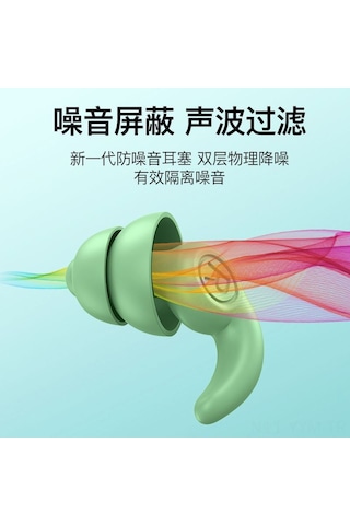 Geeksen Ses Geçirmez Silikon Kulak Tıkaçları - Uyku, Çalışma Ve Gürültü Azaltma İçin İdeal, Kaybolmaya Karşı Saklama Kutusu İle. Mavi