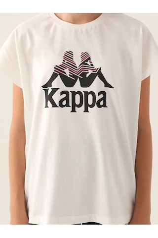 Kappa Kız Çocuk Tişört 5-15 Yaş Krem 182141t7v24s1-1 Krem