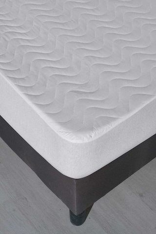 100x200 Sıvı Geçirmez Kapitoneli Tek Kişilik Alez Fitted Pamuklu Renkli