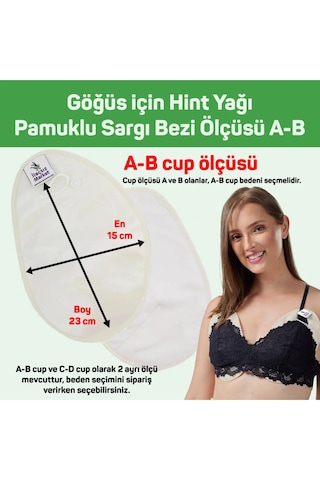 Göğüs Hint Yağı Sargı Bezi - A-b Cup