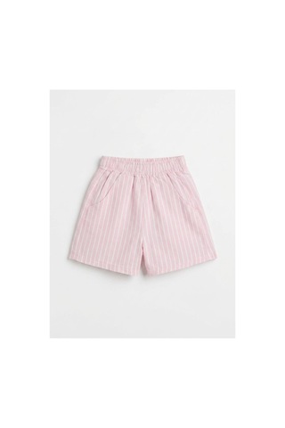 Poala Kids Pembe Dokuma Balloon Şort