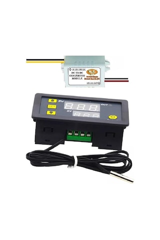 W3230 Dc12-100v 10a Güneş Paneli Termostatı