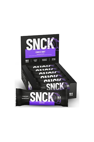 Snck Yüksek Protein Bar 55 Gr 12 Adet - Çikolata Yer Fıstığı