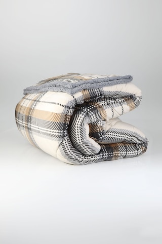 Comforter Çift Kişilik Yorgan Set Volenta Gri 220x240 Cm Gri