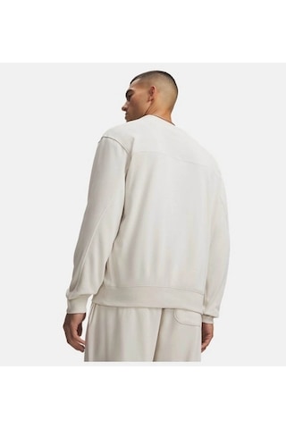 Under Armour Ua Rival Lightweight Crew Ekru Erkek Sweatshirt 6009347-110