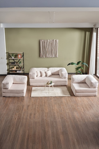 Legom Avanos Aktivite Koltuğu Yatak Olabilen Çok Amaçlı Kanepe Koltuk Takımı Krem Krem