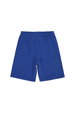 Civil Boys Basic Etiketli 6-9 Yaş Kapri - Mavi Koyu Saks Mavi