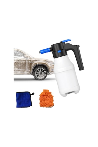 Symbee 1.5l Elektrikli Köpük Püskürtücü, Geniş Spreyleme, Tip-c Şarj, Araba Ve Mutfak Temizliği İçin Pratik