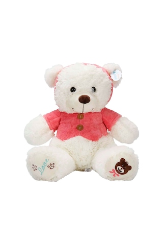 T-shirtlü Sevimli Peluş Ayı - 43 Cm Boyutunda