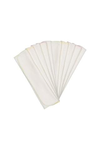 Minidamla Penye 10'lu Ağız Mendili - Pembe 28 x 28
