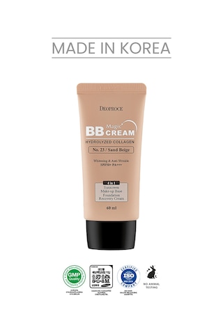 Deoproce Deniz Kolajeni İçeren Yoğun Kapatıcı Bb Krem Spf50+ Pa+++ No:23 Magic Bb Cream 60 ML
