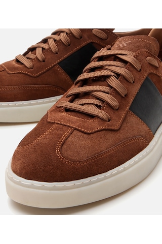 Hotiç Erkek Süet Deri Taba Spor Ayakkabı 02ayh305590a370 Taba