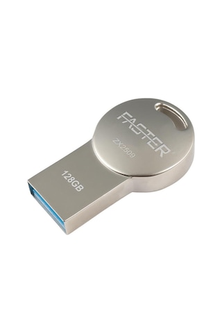 Faster 128 Gb Dusl Serisi Usb 3.0 Yüksek Hızlı Metal Flash Bellek
